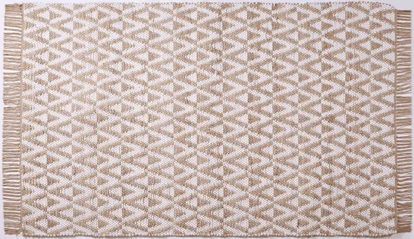 Jute Braided Hand Made Printed Woven Carpet Rugs High Resolution Stok Gambar Bebas Royalti