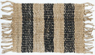 Yüksek çözünürlüklü Jute örgülü el yapımı ve örülmüş halı ve halılar