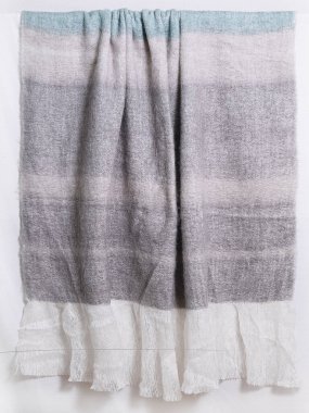 Mohair ve Ring ipliği Yüksek çözünürlüklü battaniye atın