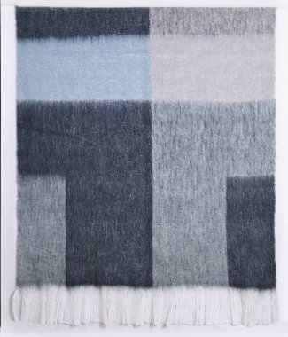 Mohair ve Ring ipliği Yüksek çözünürlüklü battaniye atın