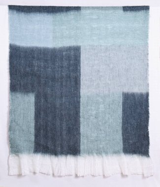 Mohair ve Ring ipliği Yüksek çözünürlüklü battaniye atın