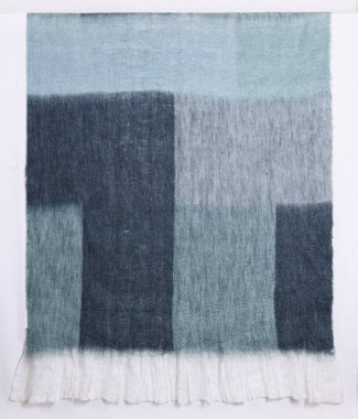 Mohair ve Ring ipliği Yüksek çözünürlüklü battaniye atın