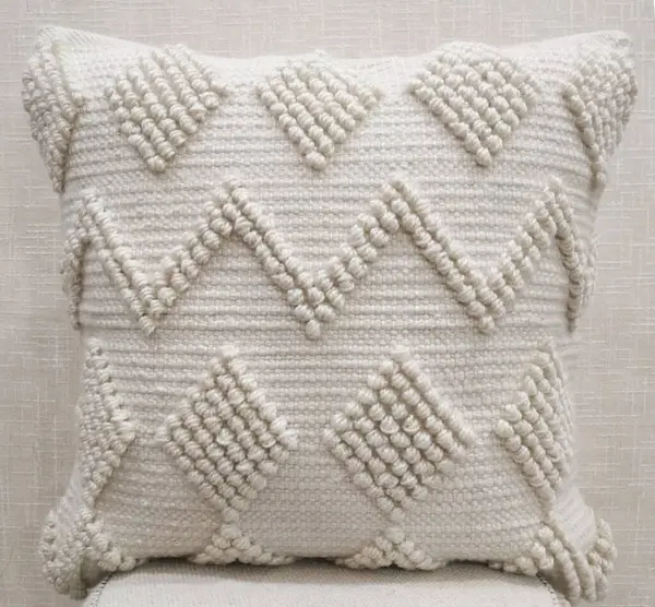 stock image Original Trending Hand made Woven Cushion with high resolution