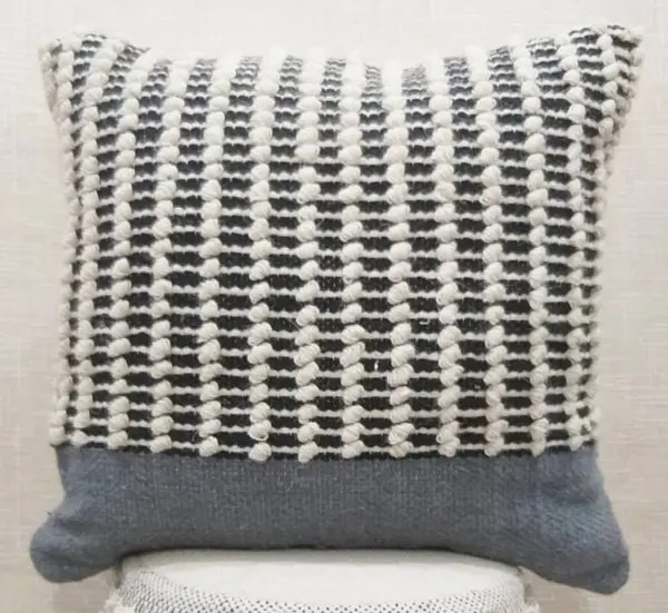 stock image Original Trending Hand made Woven Cushion with high resolution