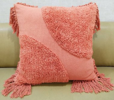 Dokuma Yastık ve yastık kılıfı yüksek çözünürlükte.