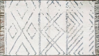 Orijinal El, yüksek çözünürlüklü örgü ve baskılı halı, kilim ve banyo minderi.