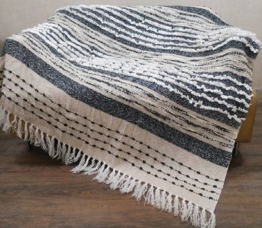 Jacquard ve woven Yüksek çözünürlüklü battaniye atın