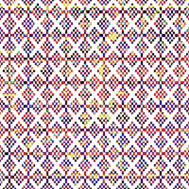 Geometrik grunge deseni yüksek kaliteli desen ile tekrarla