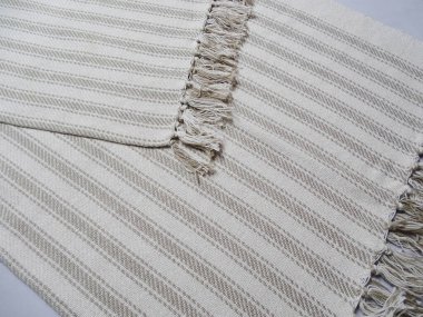 Pamuk ve akrilik iplik Yüksek çözünürlüklü battaniye atın                               