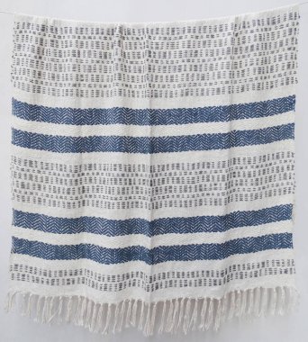 Pamuk ve akrilik iplik Yüksek çözünürlüklü battaniye atın                               