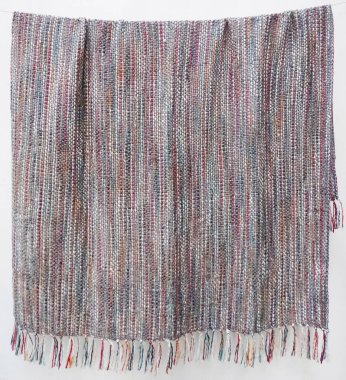 Pamuk ve akrilik iplik Yüksek çözünürlüklü battaniye atın                               