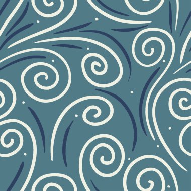 Güzel Asyalı kusursuz desen. Geleneksel kalıp tasarımı.