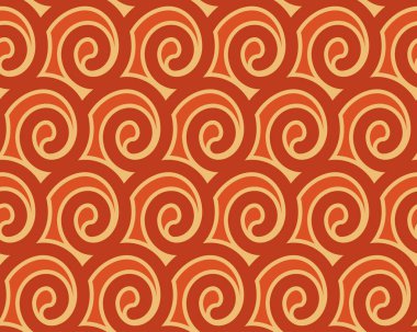 Asya deseni, dalga deseni, balina deseni, su, deniz, okyanus, geleneksel tasarım, tekstil, ambalaj kağıdı