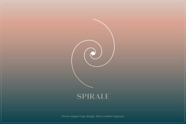 Göksel logo tasarımı, Yıldız logosu, Gezegen, Uzay, Evren, Asgari Minimalistik, Güneş, Işınlar, Uydu amblemi. Vektör illüstrasyonu