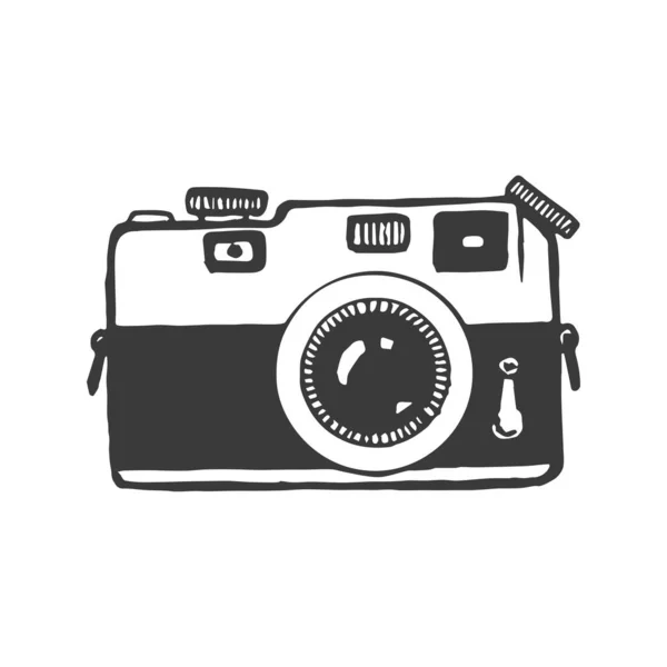 相机手绘元素 摄影绘图 Tatoo — 图库矢量图片#