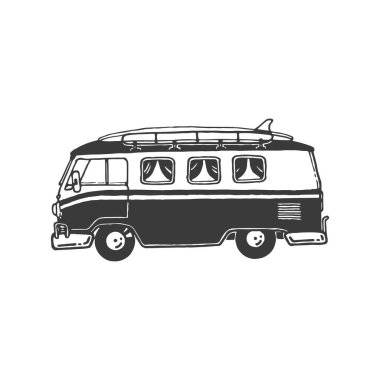 minibus, minibus çizimi, minibus çizimi, el çizimi macera öğesi, resim, dövme