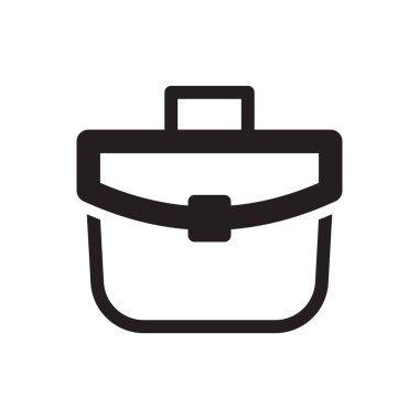 evrak çantası simgesi - iş çantası simgesi