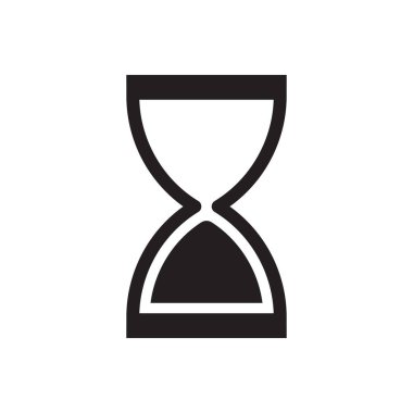 Kum Saati simgesi - zaman yönetim simgesi