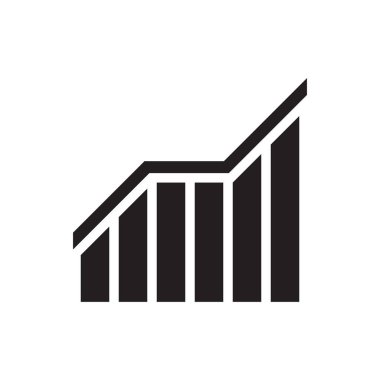 grafik ve büyüme ikonu istatistik sembolü