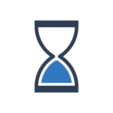 Kum Saati simgesi - zaman yönetim simgesi