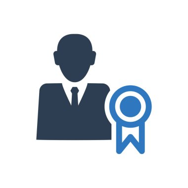 Başarı ve iş adamı başarı simgesi