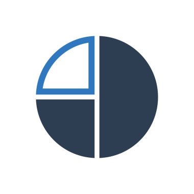 Pasta şeması ve diyagram rapor simgesi