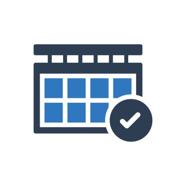 Takvim Simgesi - Tarih Doğrulama Simgesi