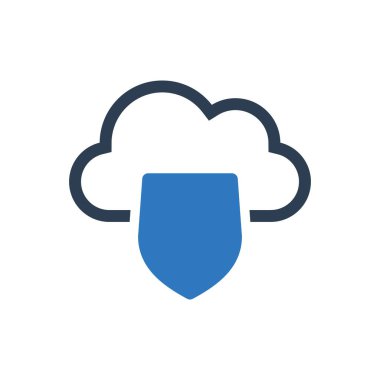 Bulut İnternet Koruma Kalkanı Simgesi