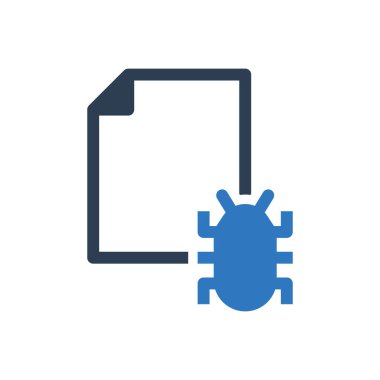 Hata İmzalama Sembollü Virüs Dosya Simgesi ve Belgesi