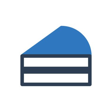 Pasta Parçası Simgesi Sembolü