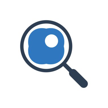 Yumurta simgesi sembolü vektörü pişiriliyor