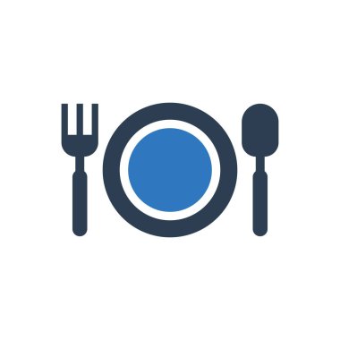 Çatal bıçak Simgesi - Restoran Çatal Simgesi