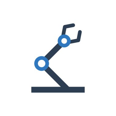 Endüstriyel robot kol simgesi - robot el simgesi