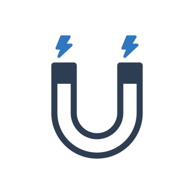 Mıknatıs simgesini çek - manyetik güç simgesi