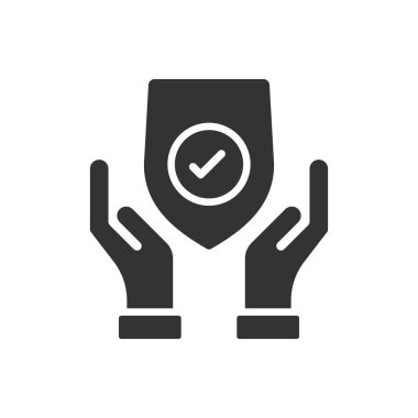Sigorta Koruması Eller Simgesi