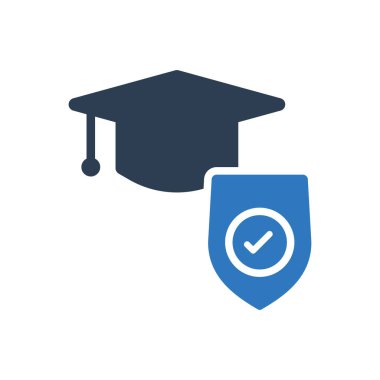 Education Insurance Icon Sign Symbol
