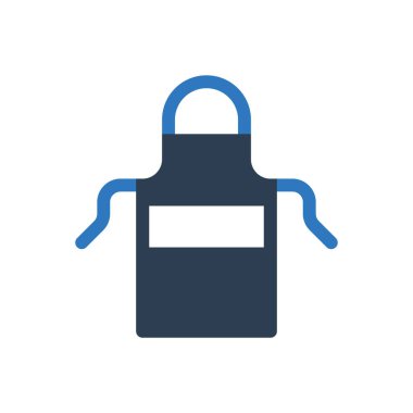 Yemek Üniforması Simgesi - Önlük Simgesi