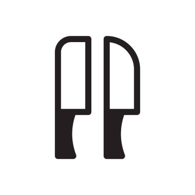 Bıçak Simgesi - Kasap Simgesi - Bıçak Simgesi Kes