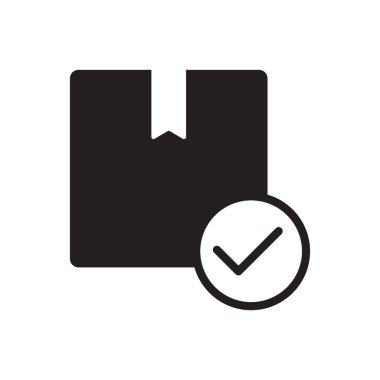 Simgeyi Onayla - Paket Kutusu Sembolü ile Simgeyi Onayla