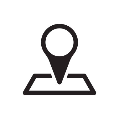 Konum Haritası Simgesi Sembolü