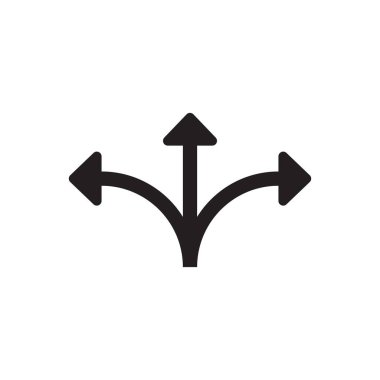 Ok Yönleri Simgesi Sembolü