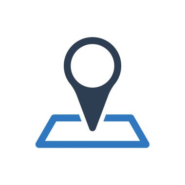 Konum Haritası Simgesi Sembolü