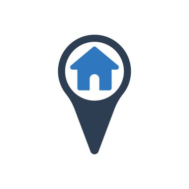 Adres Ev Konumu Simgesi