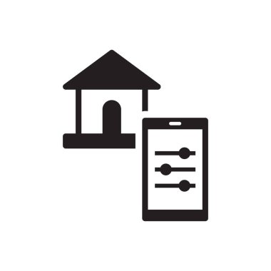 Mobil simge ile akıllı evi kontrol et