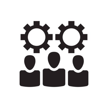 Yaratıcı takım simgesi - profesyonel uzman takım simgesi