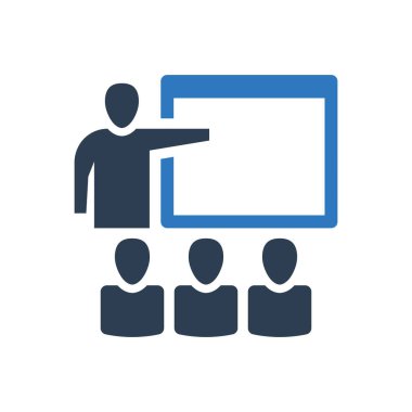 Sunum öğretme takımı simgesi işareti