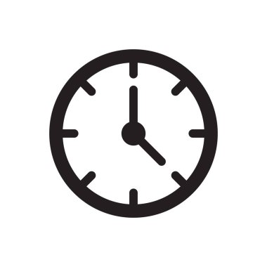 Time Clock Icon Sign Symbol