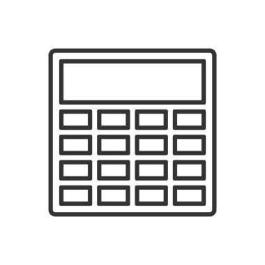 Hesap makinesi simgesi finans muhasebe simgesi