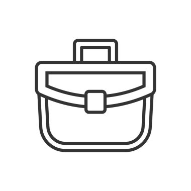 evrak çantası simgesi - iş çantası simgesi