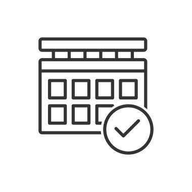Takvim Simgesi - Tarih Doğrulama Simgesi